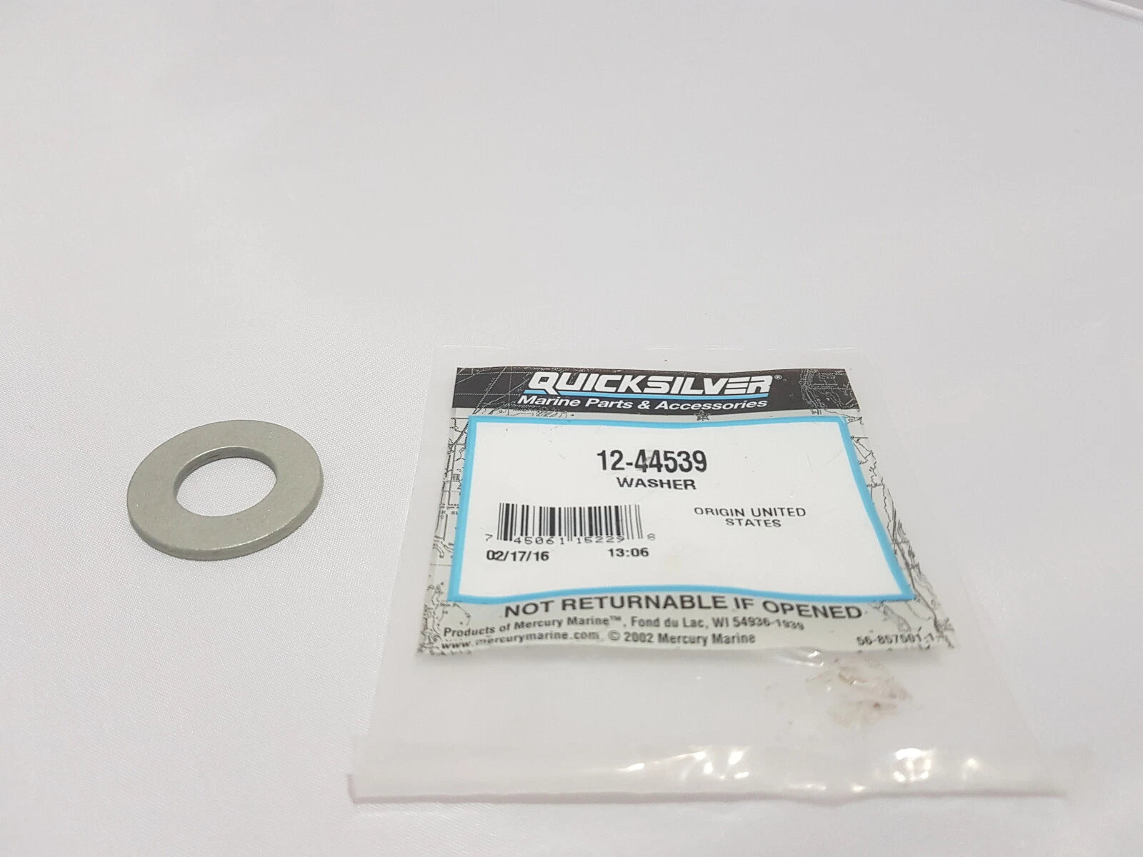 Mercury Marine skive 12-44539 til MerCruiser Bravo og Blackhawk
