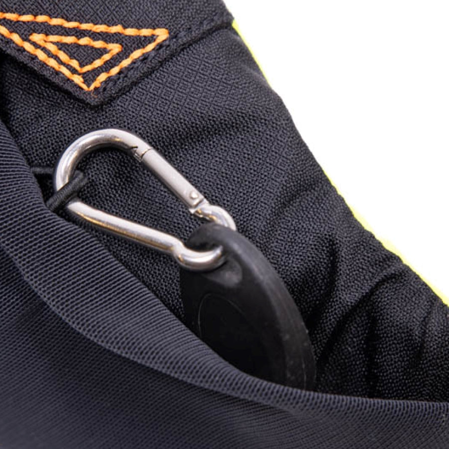 SECUMAR FREE 100 – sort/orange Oppustelig redningsenhed til vandsport
