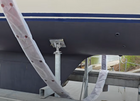 Strap bag - Protective bag for crane lifting of boats.