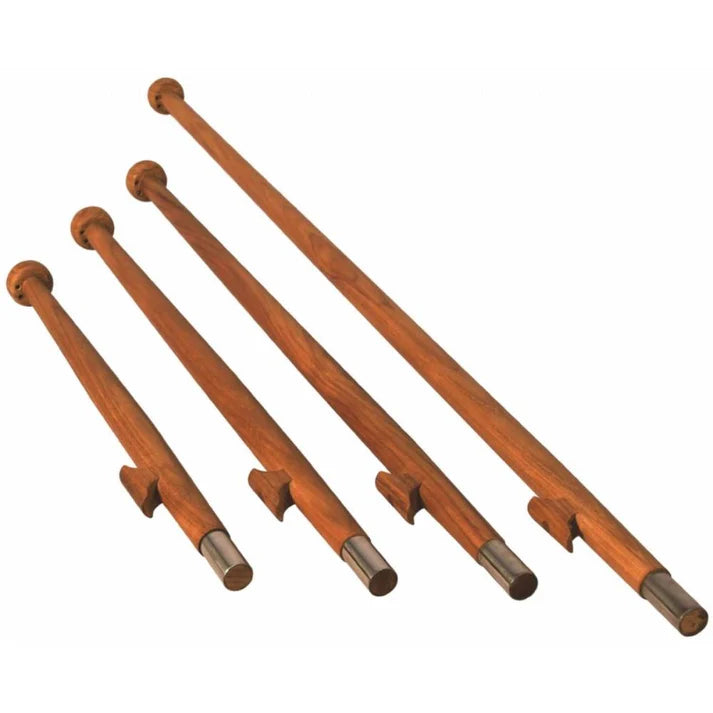 Teak Flagstang 75 cm