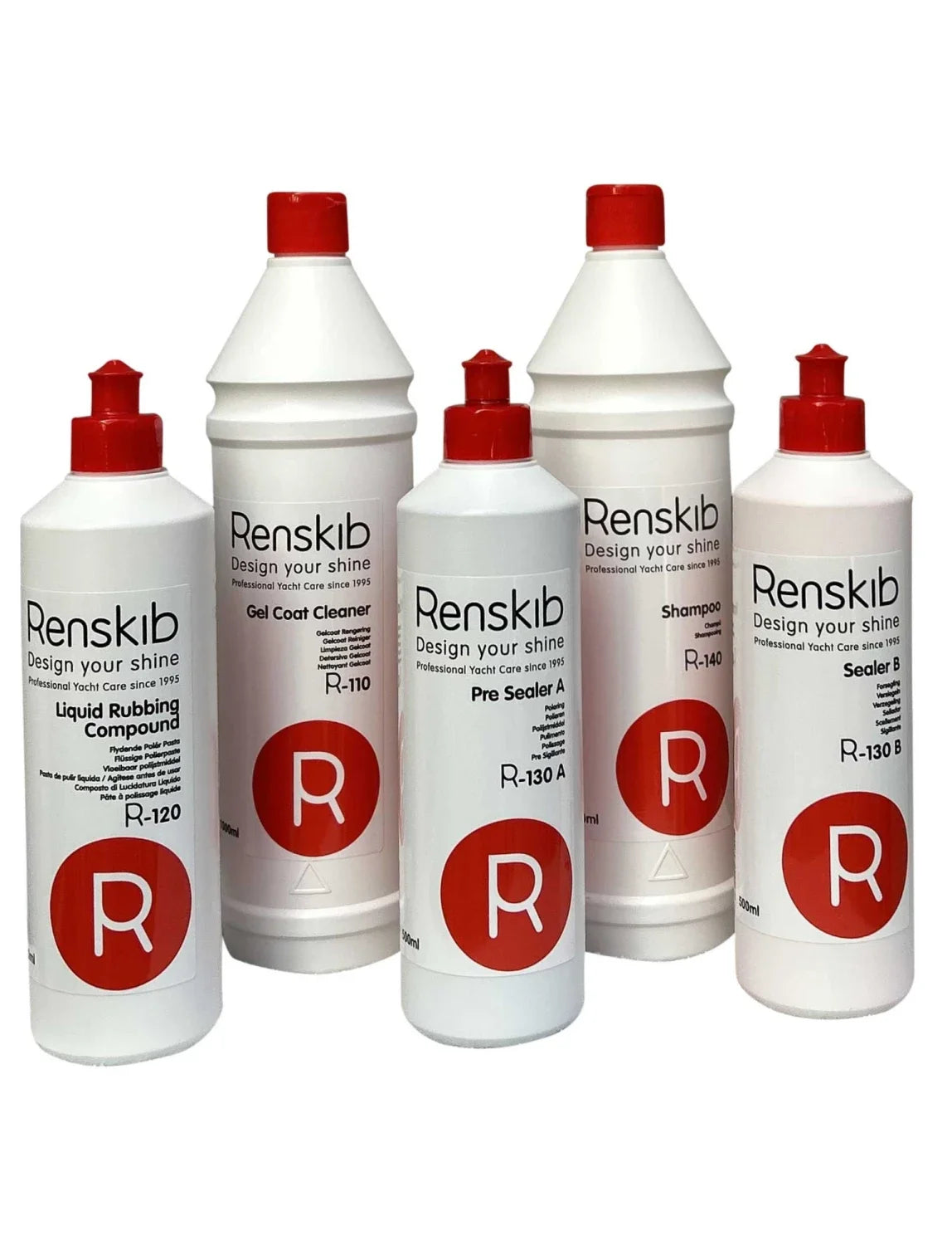 Renskib startkit (ekskl. mikrofiberklude og sprayflaske)